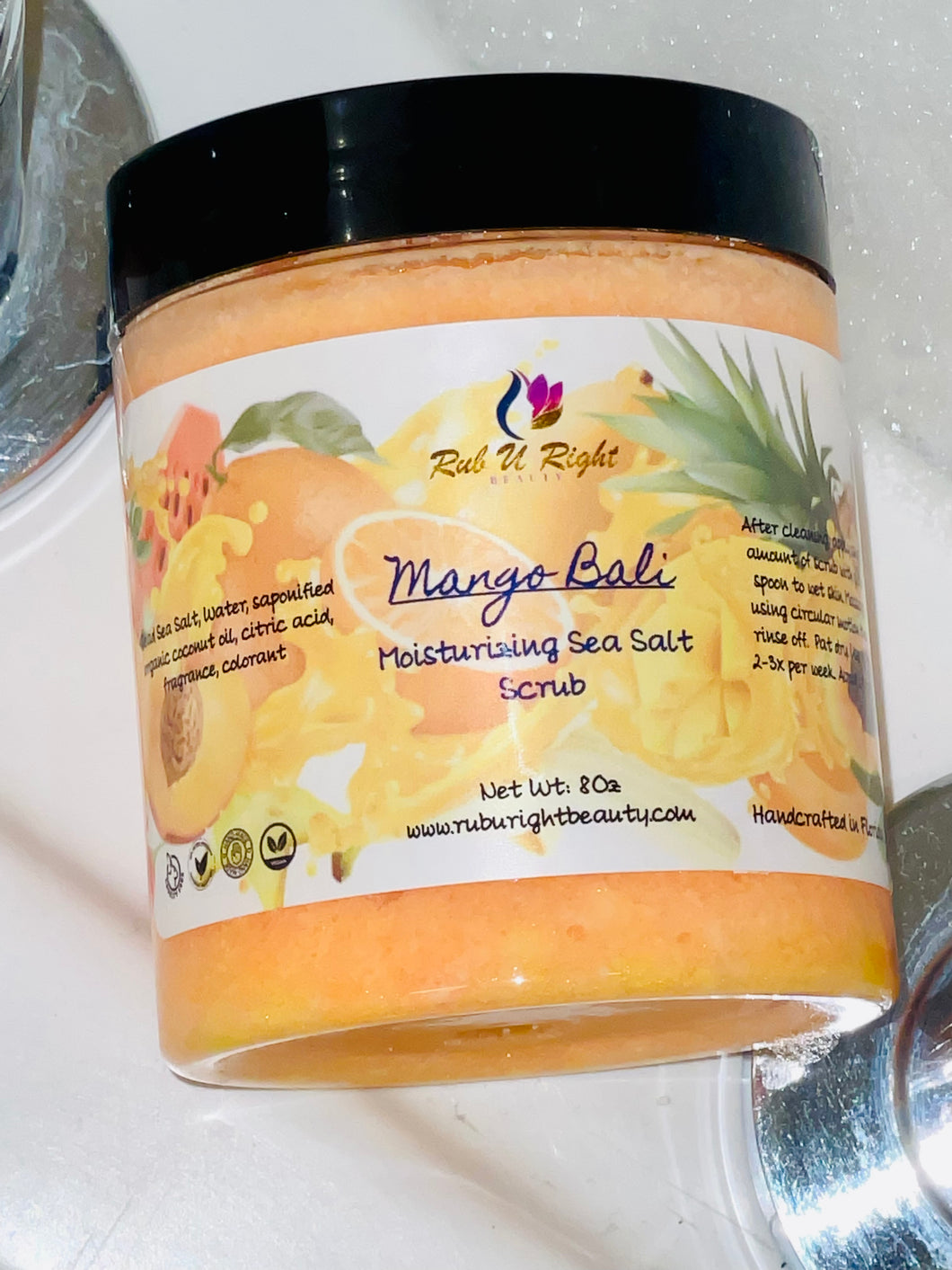 Mango Bali Dead Salt Scrub