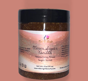 Warm Sugar Vanilla  Brown Sugar Scrub